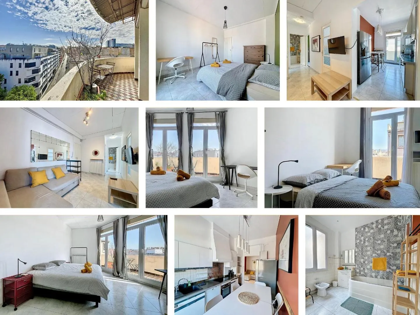 Le Grand Appartement De La Gare - Spacieux - Les Freres De La Loc' Marselha França